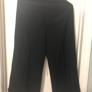 Express wide leg crop pants